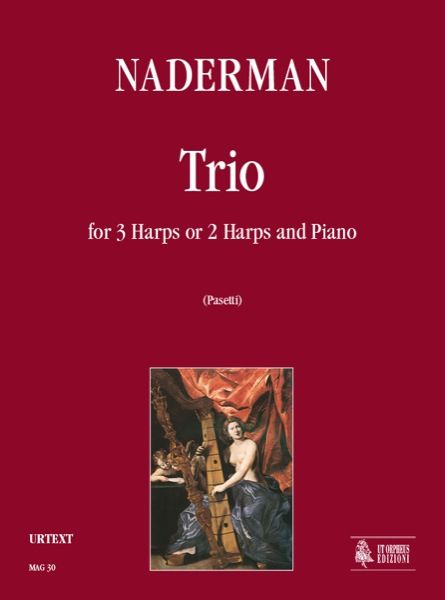Trio : For Three Or Two Harps and Keyboard / edited by Anna Pasetti.