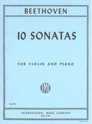 Ten Sonatas : For Violin and Piano / edited by David Oistrakh.