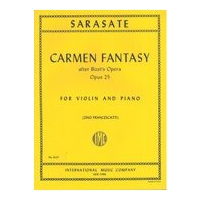 Carmen Fantasy, Op. 25 : For Violin and Piano.