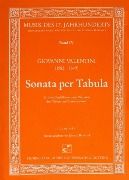 Sonata Per Tabula : Für 3 Blockflöten, 2 Violinen, 3 Violen und Basso Continuo.