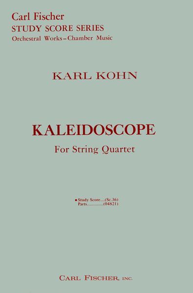 Kaleidoscope : For String Quartet.