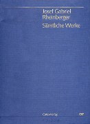 Geistliche Gesänge, Band 3 : Werke Für Gemischten Chor und Instrumente / Vorgelegt von Han Theill.