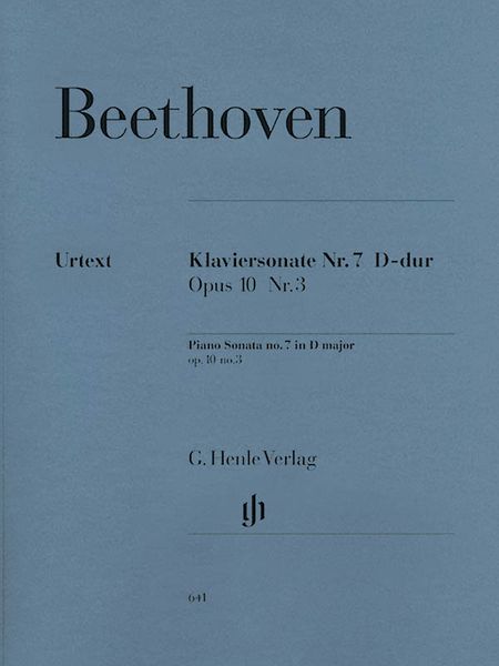 Klaviersonate Nr. 7 D-Dur, Op. 10 Nr. 3.