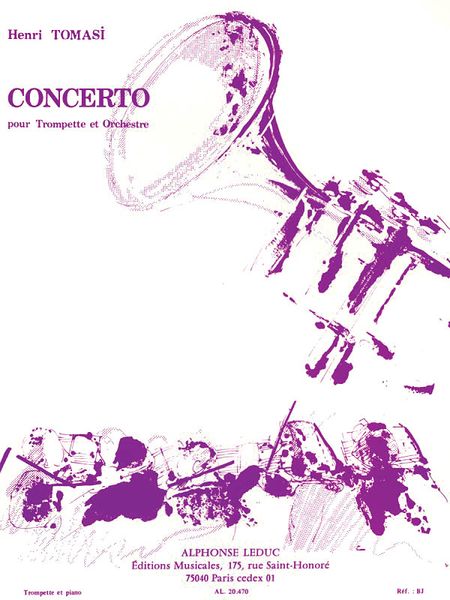 Concerto : Pour Trompette Et Orchestre - Piano reduction.