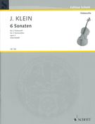 6 Sonatas, Op. 2 : For Two Violoncellos / edited by Gerhart Darmstadt.