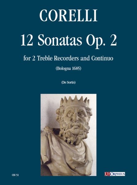 Sonatas (12), Op. 2 : For Two Treble Recorders & Continuo (Bologna, 1685).