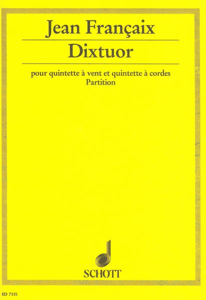 Dixtour : For Wind & String Quintets (1986).