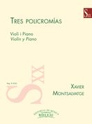 Tres Policromias : For Violin and Piano.