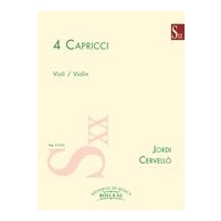 4 Capricci : For Violin.