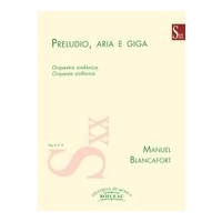 Preludio, Aria E Giga : For Orchestra.