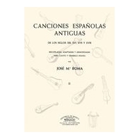 Canciones Espanola Antiguas, Vol. 2 : Para Canto Y Cembalo (Piano).