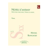 Notes D'antany : For Piano.
