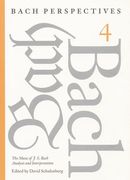 Music Of J. S. Bach : Analysis and Interpretation / edited by David Schulenberg.