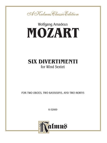 Six Divertimenti : For Wind Sextet.