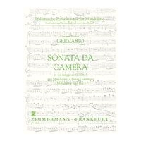 Sonata Da Camera In G Major : For Mandolin and Basso Continuo.
