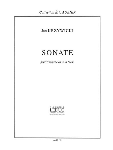 Sonate : For Trumpet In C and Piano.