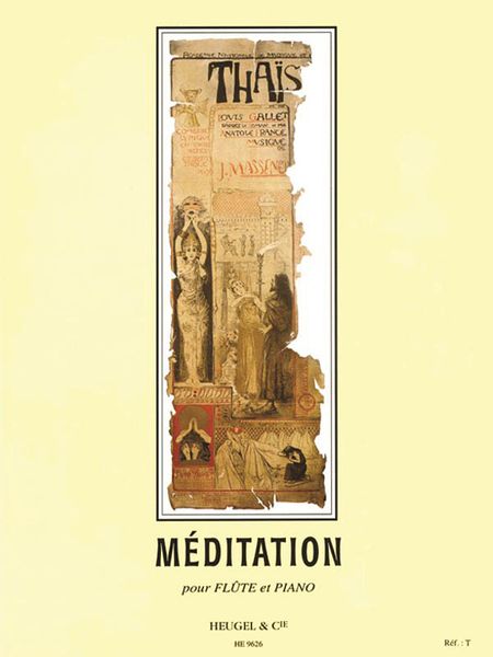 Meditation From Thais : For Flute and Piano.