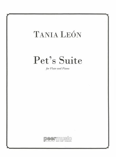 Pet's Suite : For Flute And Piano.