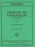 Gradus Ad Parnassum : 24 Studies For String Bass - Vol. II.