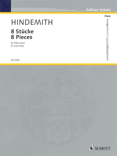 8 Pieces : For Flute Solo (1927).