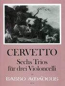 Six Trios : For 3 Violoncellos / edited From The Original Edition by Bernhard Päuler.