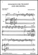 Concerto : For Trumpet and Orchestra - Piano reduction.