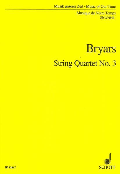 String Quartet No. 3 (1998).