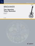 Three Sketches : For Guitar.