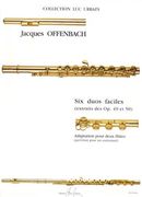 Six Duos Faciles (From Op. 49 & 50) : For Two Flutes / Adaptation by Luc Urbain.
