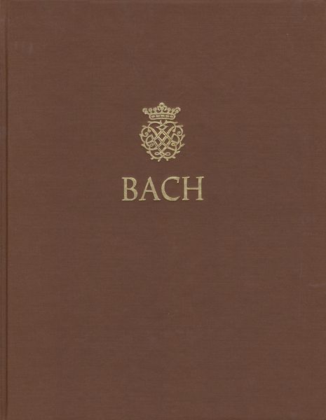Notenschrift Johann Sebastian Bachs.
