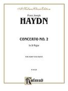 Concerto No. 2 In D Major : reduction For Horn and Piano.