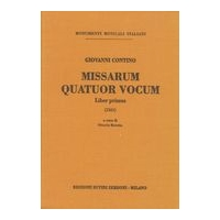 Missarum Quatuor Vocum Liber Primus (1561) / A Cura Di Quavio Beretta.