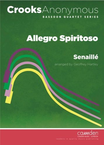 Allegro Spiritoso : For Three Bassoons and Contra / arranged by Geoffrey Hartley.