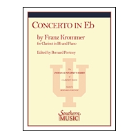 Concerto In E Flat, Op. 36 : For Clarinet and Piano.