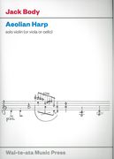 Aeolian Harp : For Solo Violin (Or Viola Or Cello).