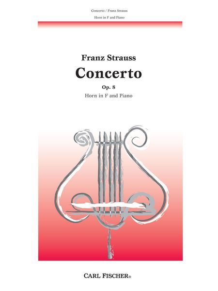 Concerto In F Major, Op. 8 : For Horn & Piano.