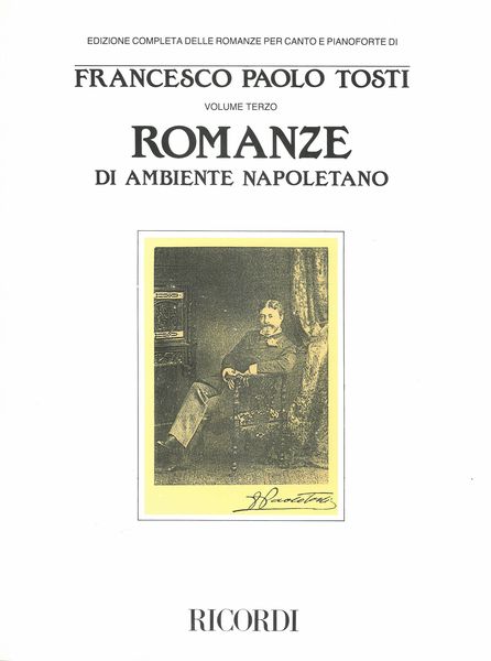 Romanze Di Ambiente Napoletano : For Voice and Piano.