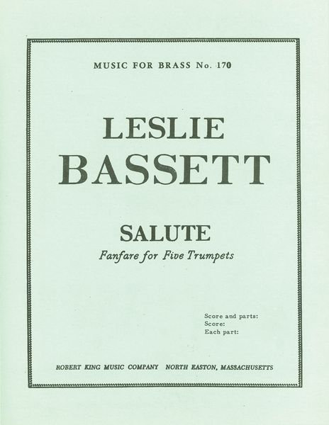 Salute : Fanfare For Five Trumpets.