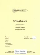 Sonata A 5 : For Trumpet and Strings / Ed. by William Prizer.