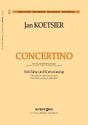 Concertino, Op. 77 : For Tuba & Piano.