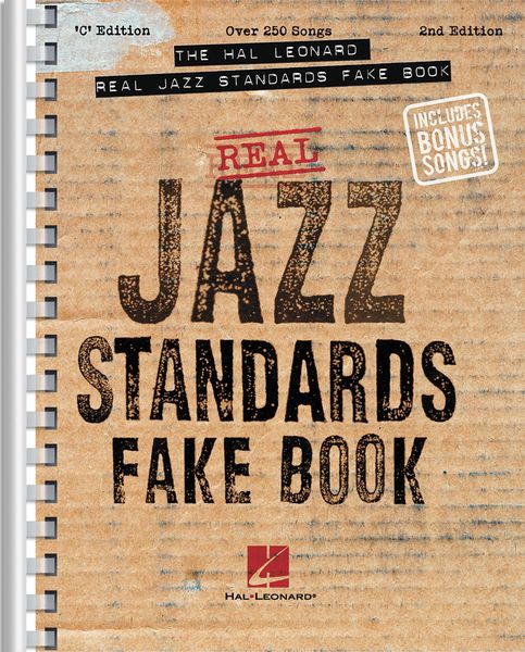 Hal Leonard Real Jazz Standards Fake Book : C Edition - Revised Edition.
