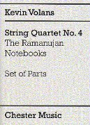 String Quartet No. 4 : The Ramanujan Notebooks (1990/1994).