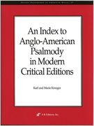 Index To Anglo-American Psalmody In Modern Critical Editions.