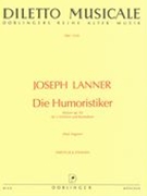 Humoristiker : Waltzes, Op. 92 : For 3 Violins and Contrabass / Ed. by Paul Angerer.