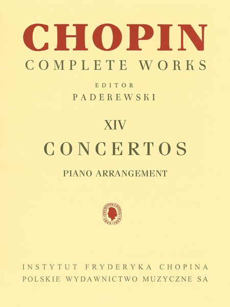 Concertos : arranged For 2 Pianos, 4 Hands / edited by Ignac Paderewski.