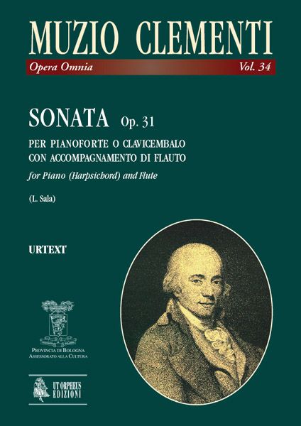 Sonata, Op. 31 : For Piano (Harpsichord) and Flute / edited by Luca Sala.