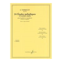 Etudes Melodiques (24), Vol. 2 : For Oboe Or Saxophone.
