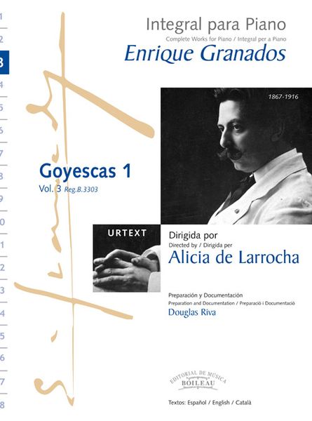 Goyescas 1 : For Piano / edited by Alicia De Larrocha.