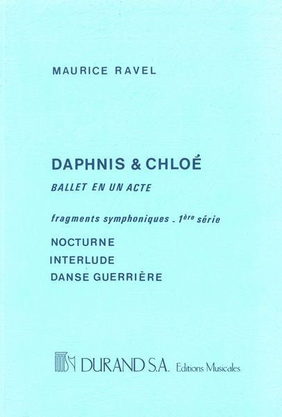 Daphnis et Chloe, Suite No. 1.