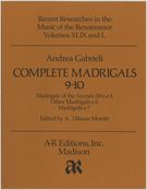 Complete Madrigals, Parts 9-10.